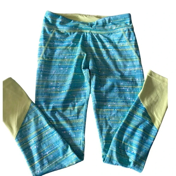 KOHLS EUC WORKOUT GIRLS LEGGINGS PANTS BOTTOMS SIZE S SMALL - Picture 3 of 5